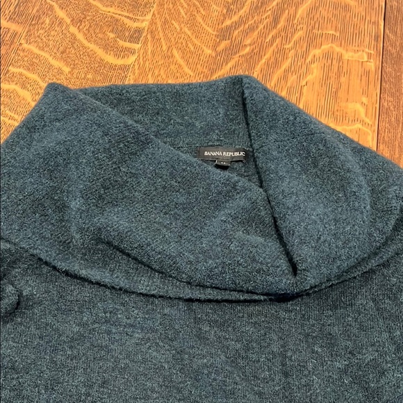 Banana Republic Teal Wool Blend Sweater - Picture 3 of 4